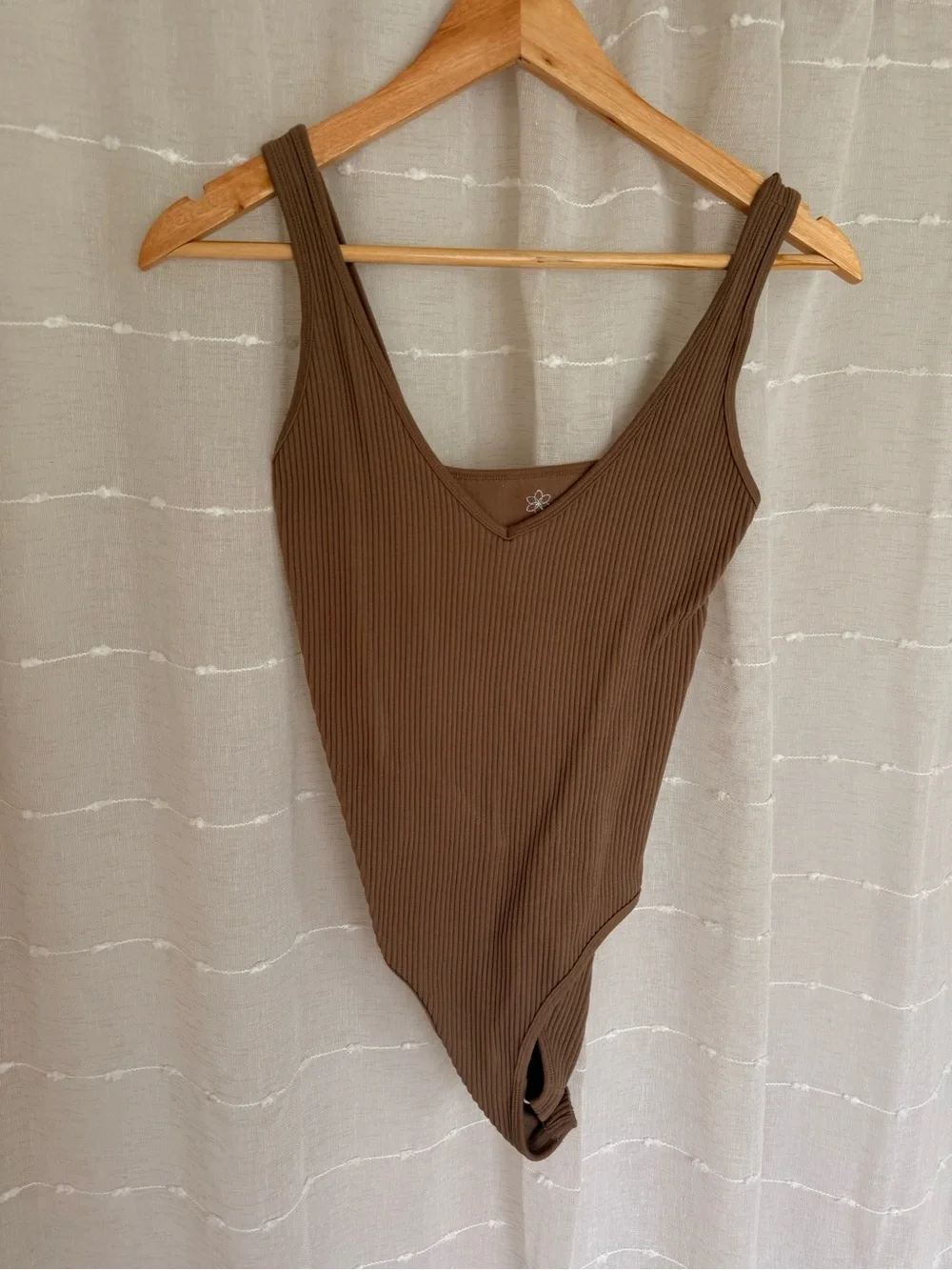 Ribbed One-Piece Bodysuit Set (Multiple)